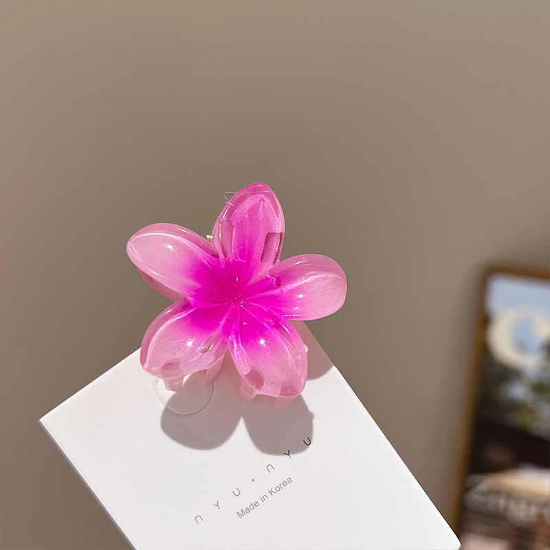 Lot de 6 pinces à cheveux hawaïennes