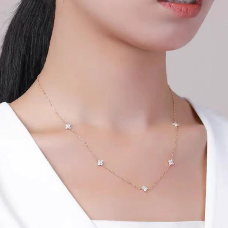 Collier Chaîne Fleur