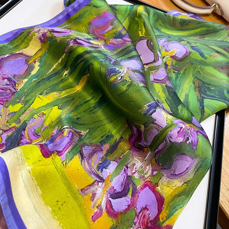 Foulard en soie Solène
