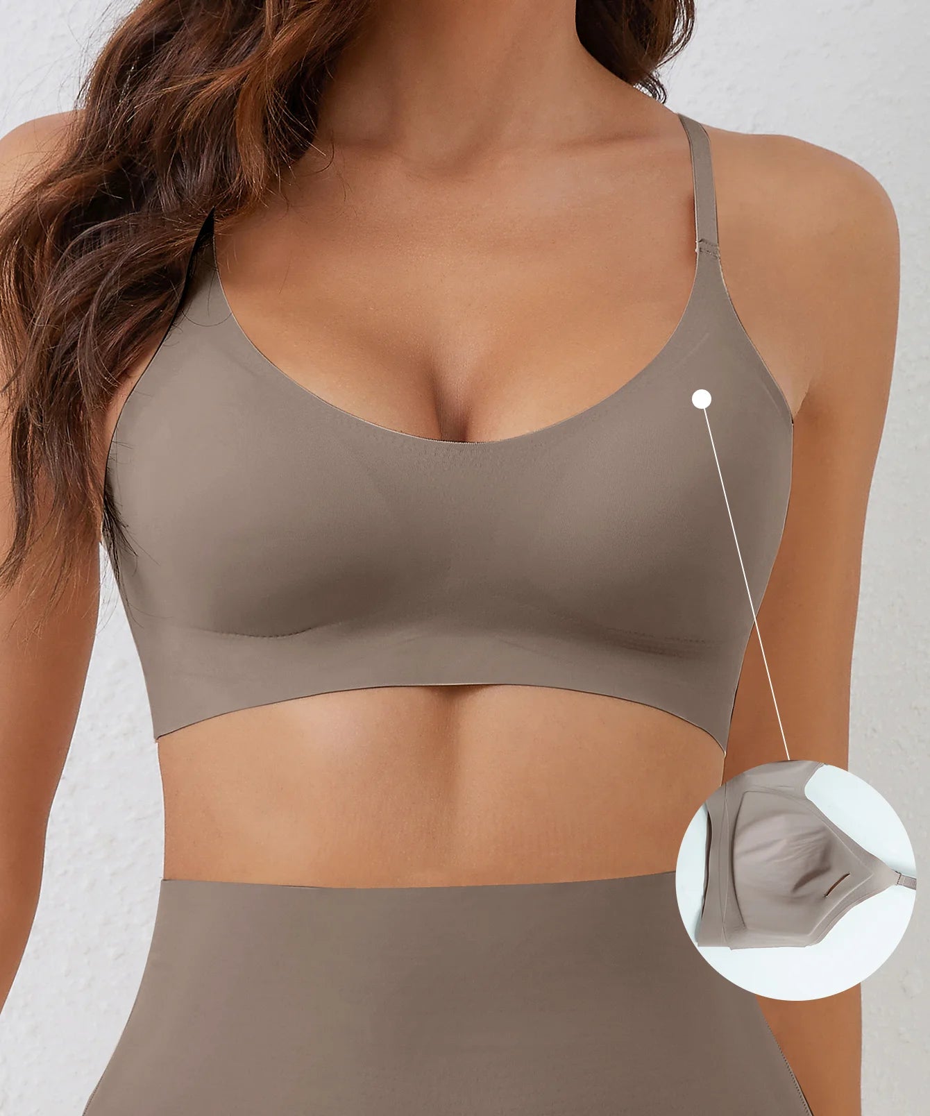 Soutien-gorge sans armatures