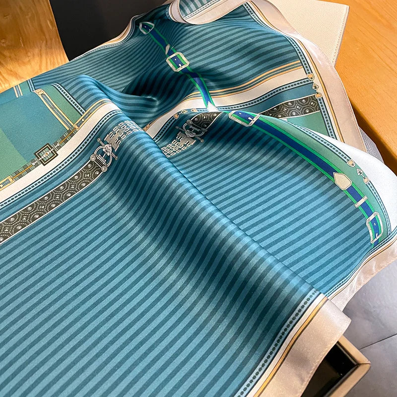Foulard en soie Solène