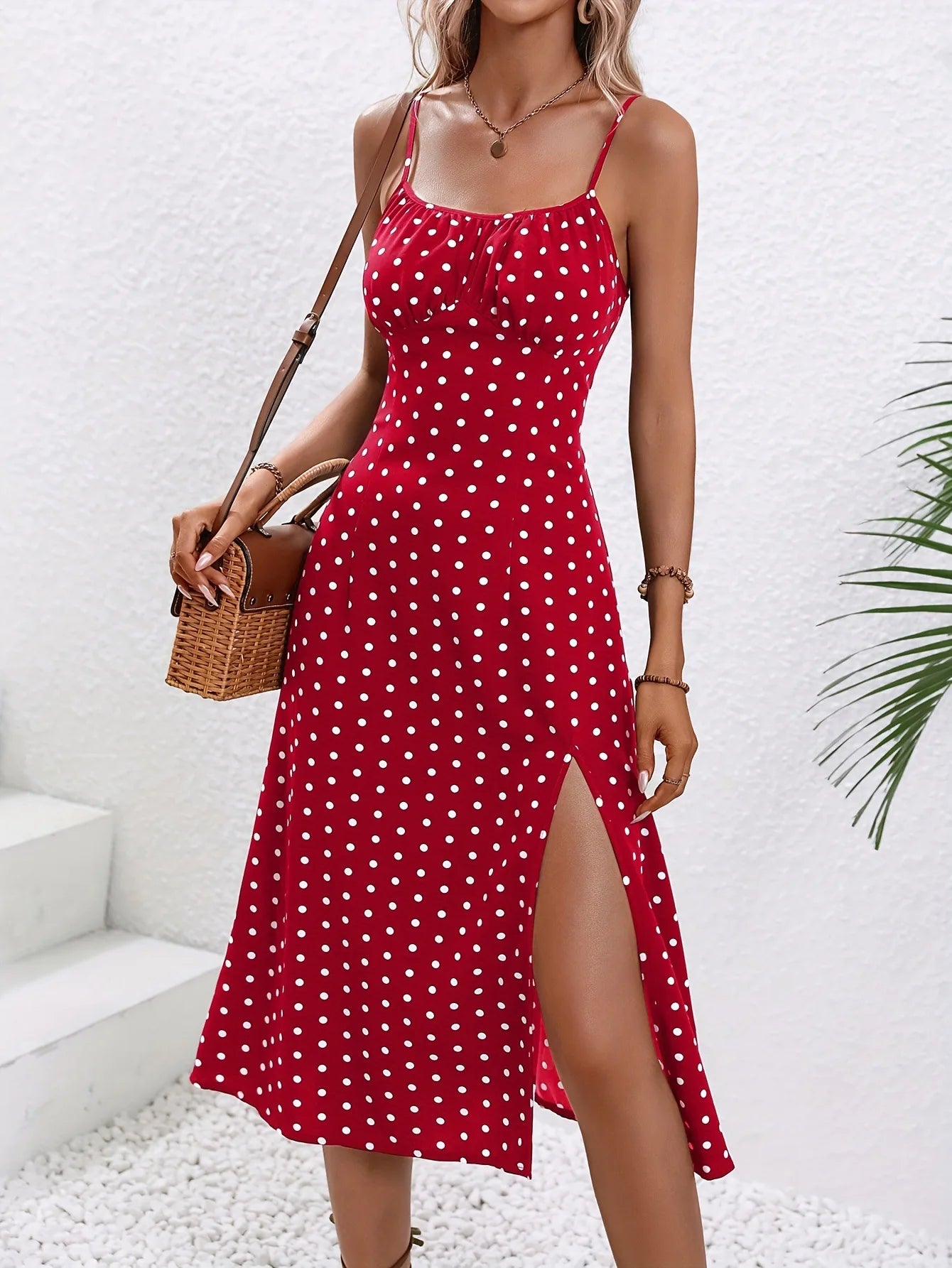 Robe à pois Romane