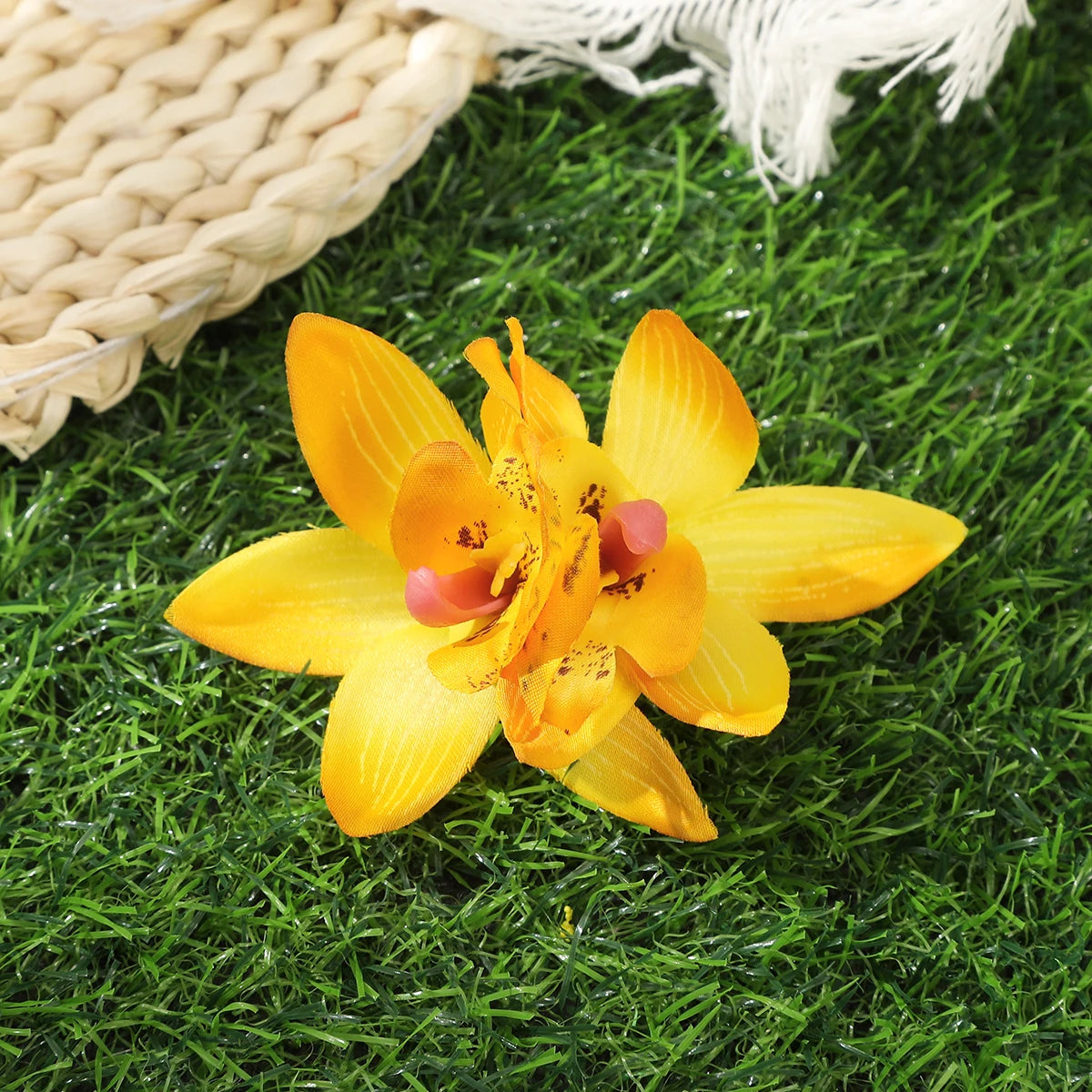 Barrette Orchidée