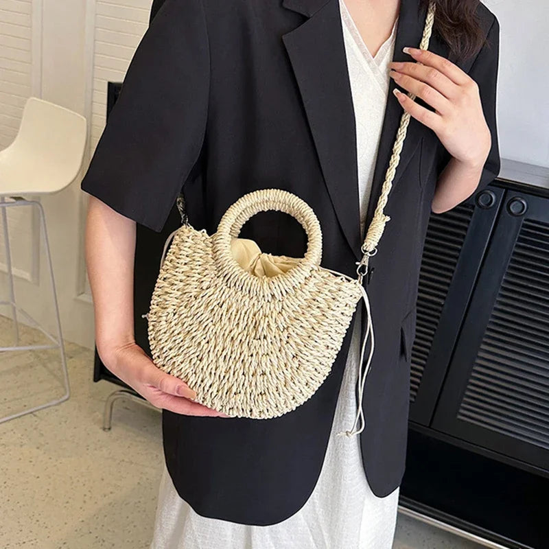 Sac à main tressé Isabella