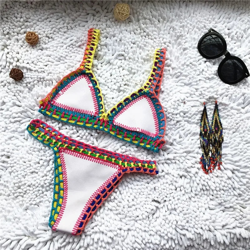 Bikini triangle en crochet Ava