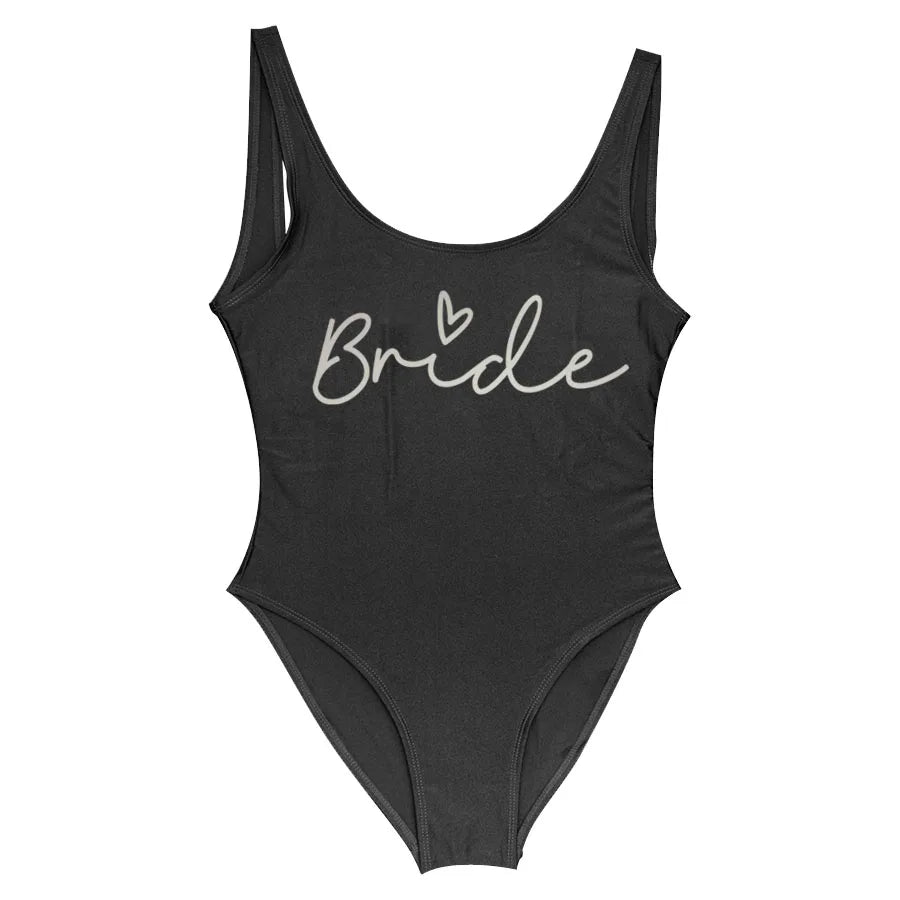 Maillot de bain « Team Bride » / « Bride »