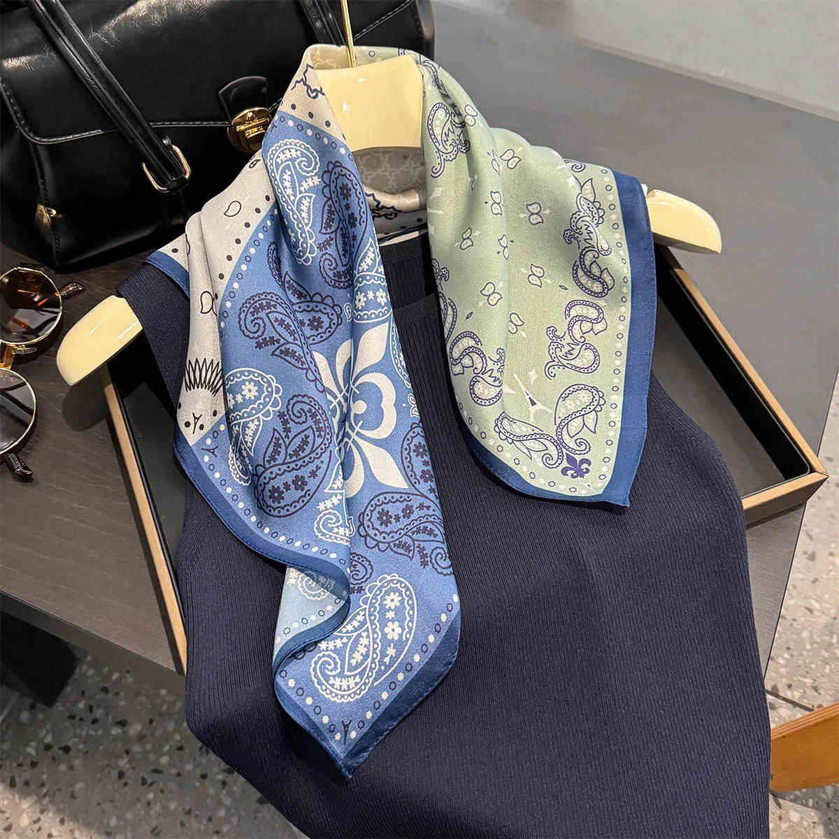Foulard en soie Solène