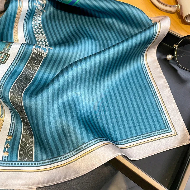 Foulard en soie Solène