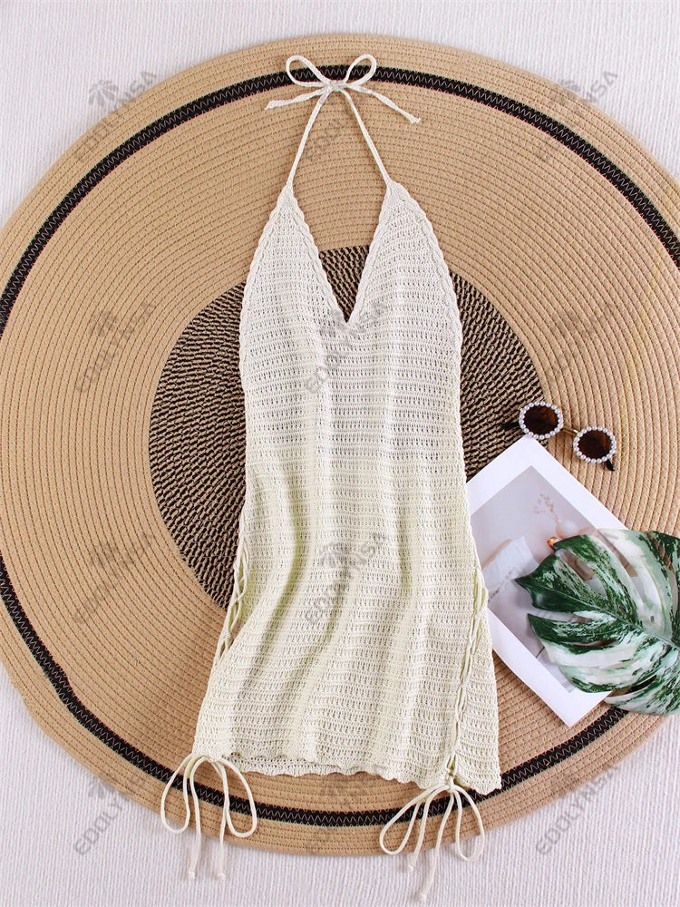 Robe de plage en crochet Eva