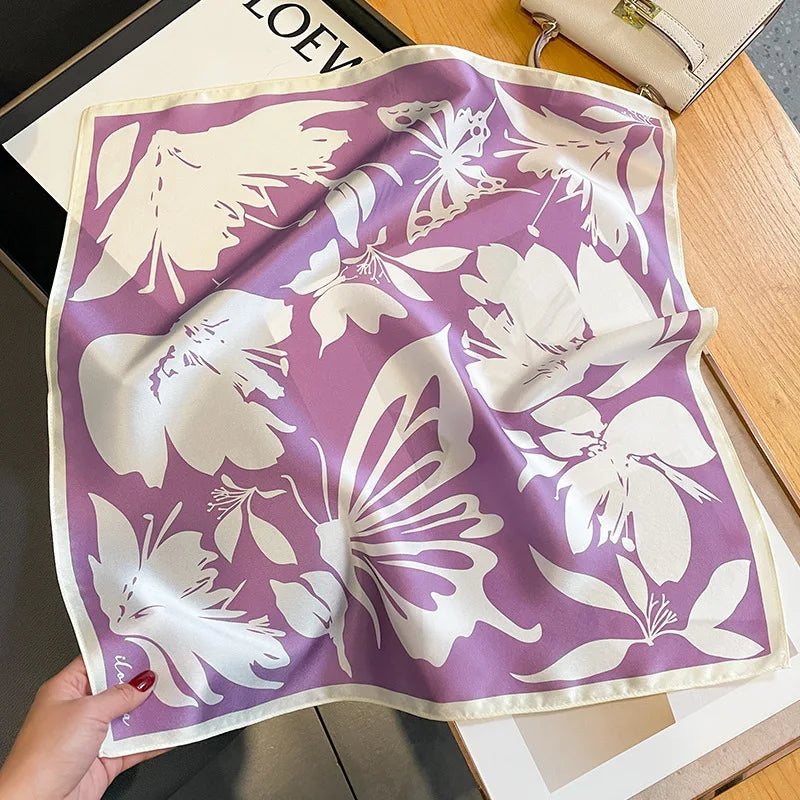 Foulard en soie Solène