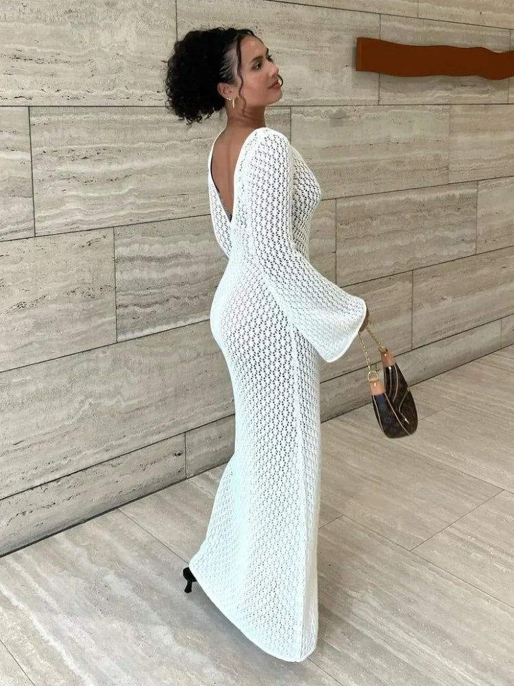 Robe en maille Tess