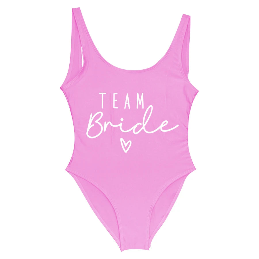 Maillot de bain « Team Bride » / « Bride »