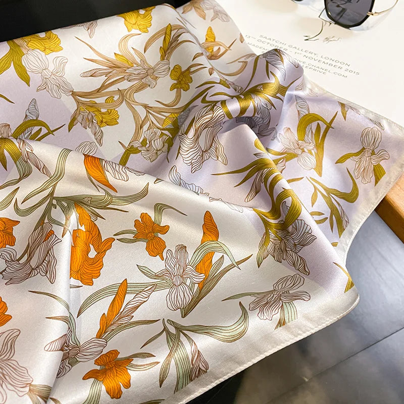 Foulard en soie Solène