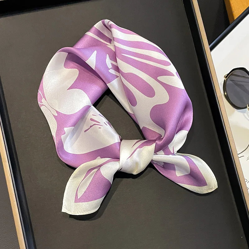 Foulard en soie Solène