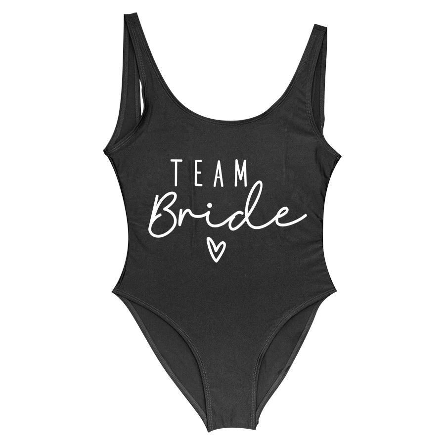 Maillot de bain « Team Bride » / « Bride »