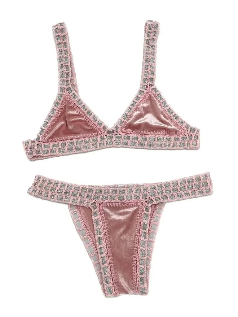 Bikini triangle en crochet Abba