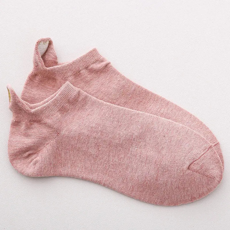 Chaussettes Femme Brodées Cœur d’Amour