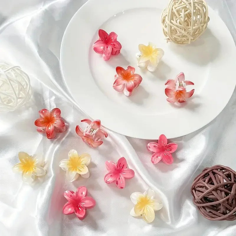 Lot de 6 pinces à cheveux hawaïennes