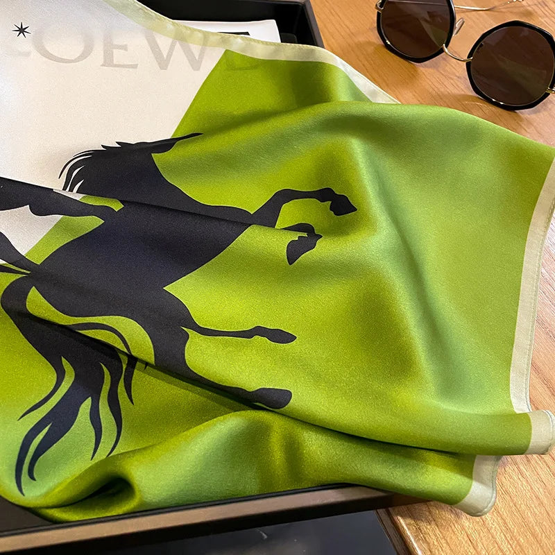 Foulard en soie Solène