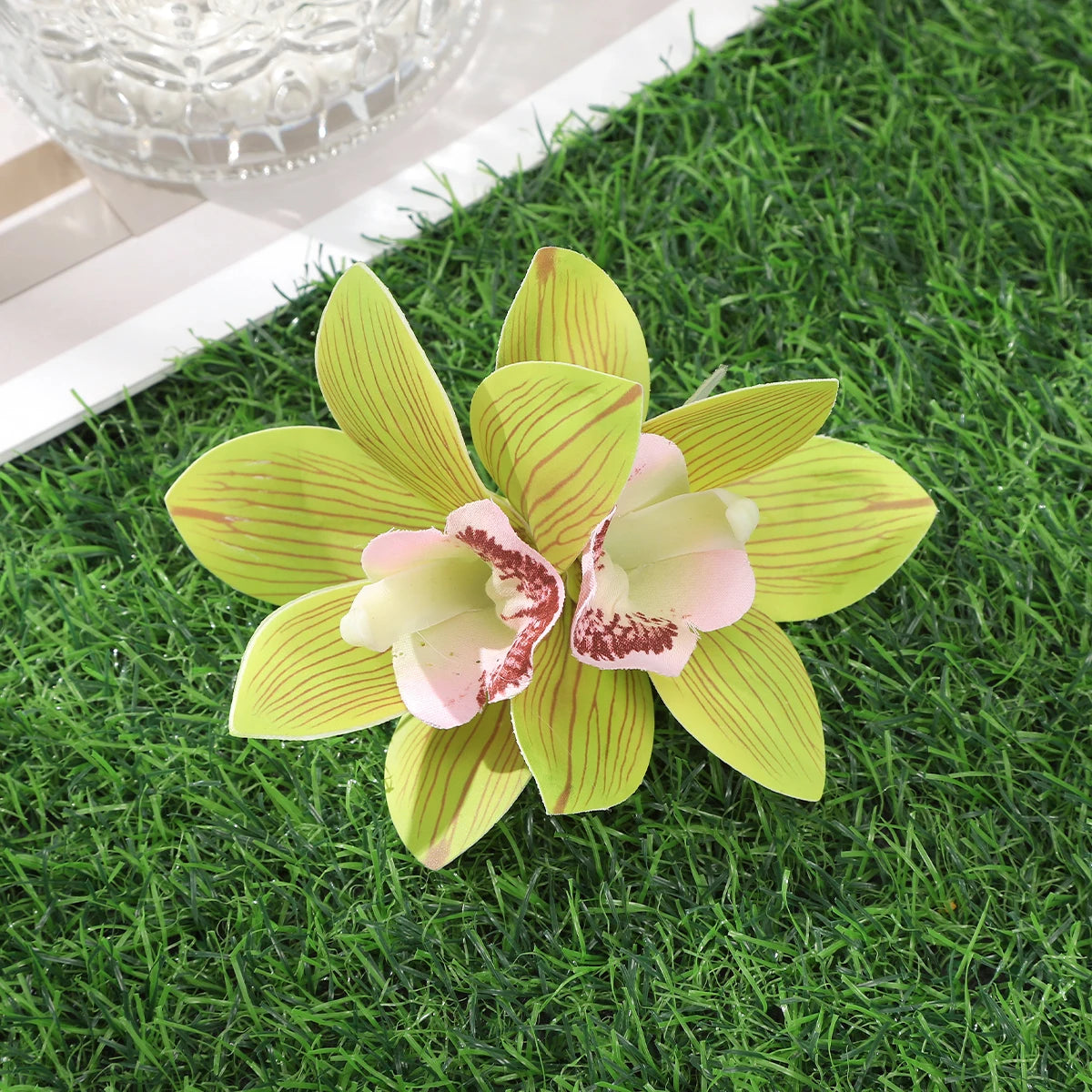 Barrette Orchidée