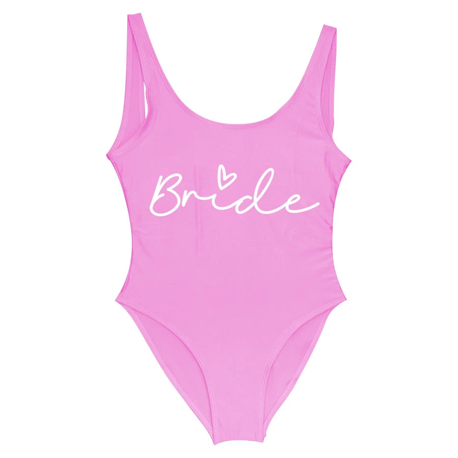 Maillot de bain « Team Bride » / « Bride »