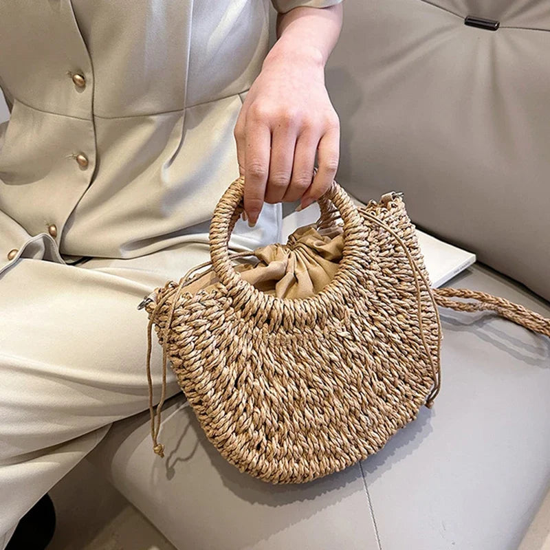 Sac à main tressé Isabella
