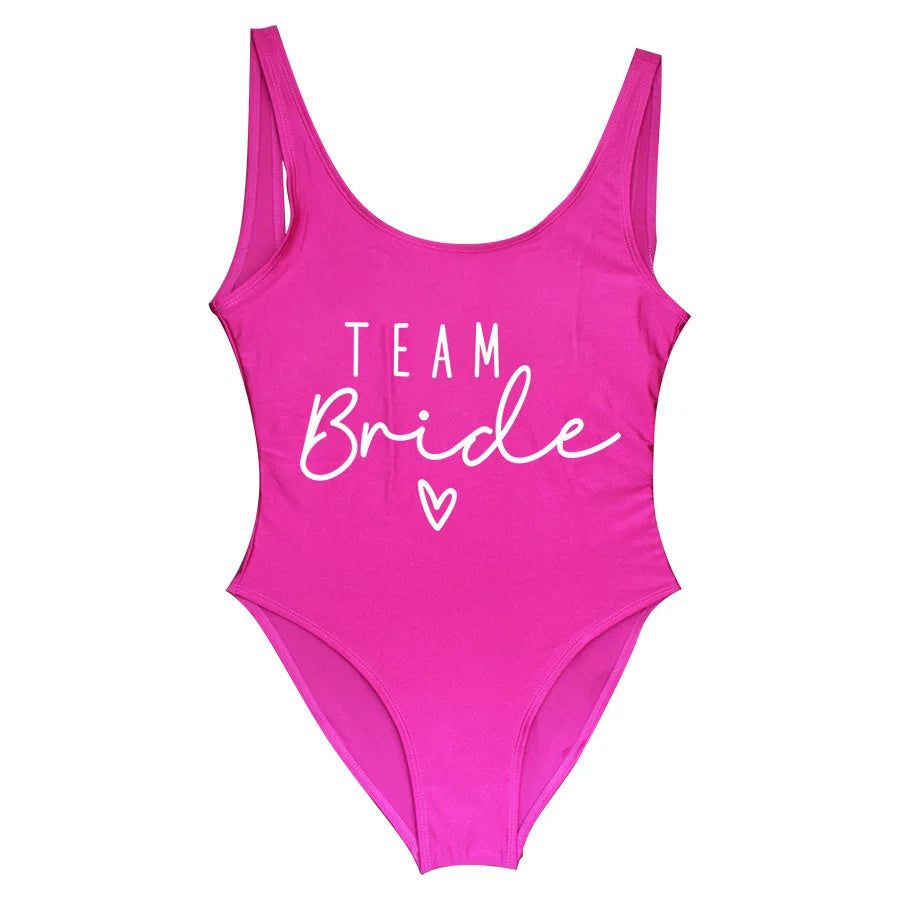 Maillot de bain « Team Bride » / « Bride »