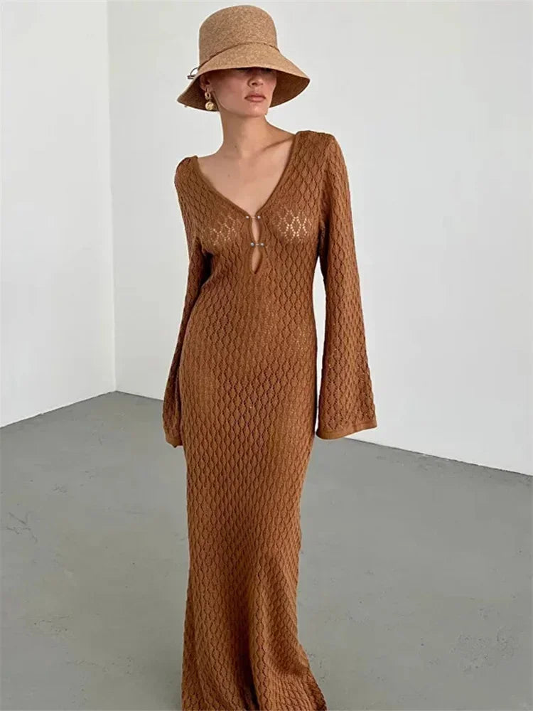 Robe en maille Tess