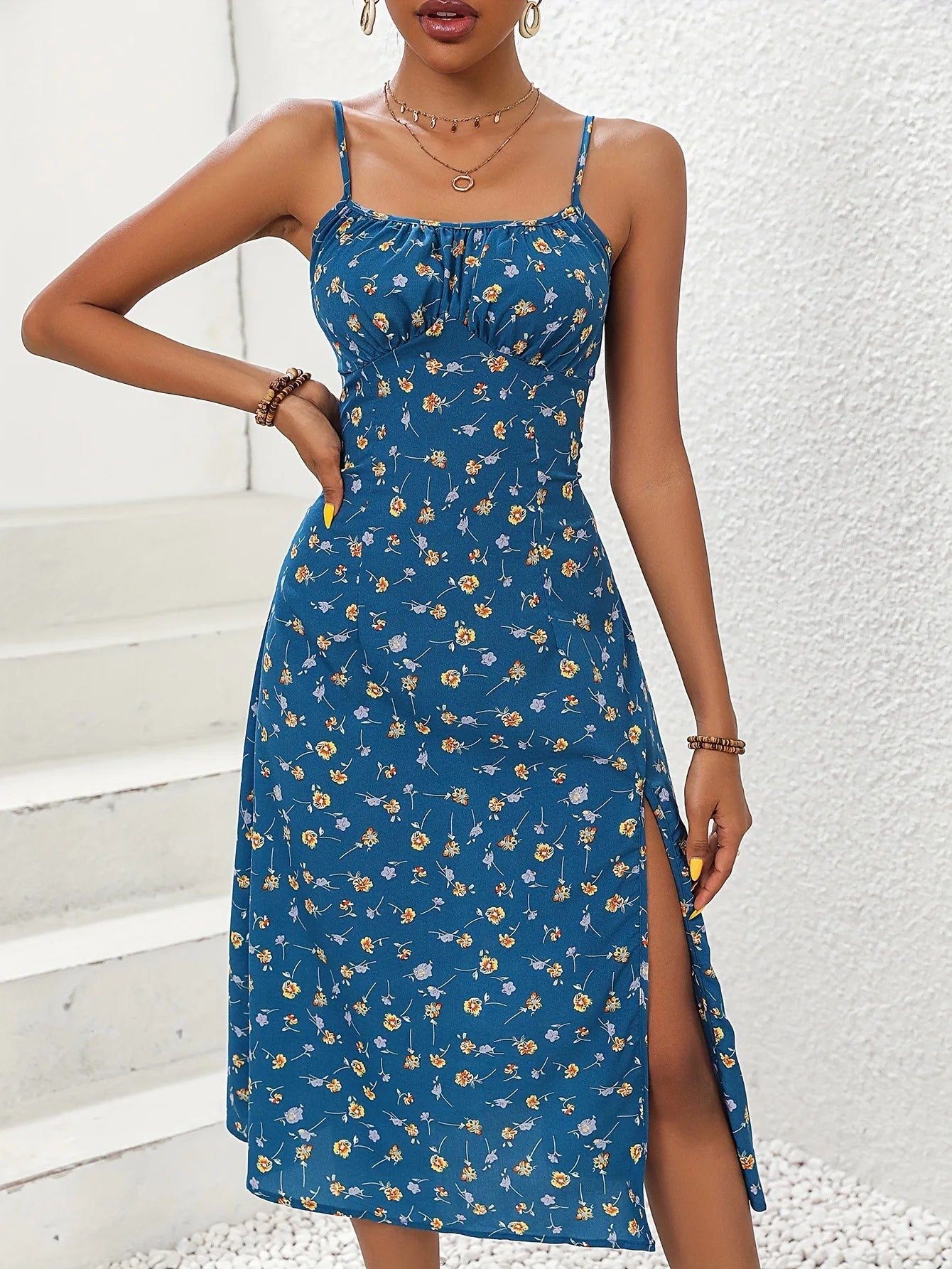 Robe à pois Romane