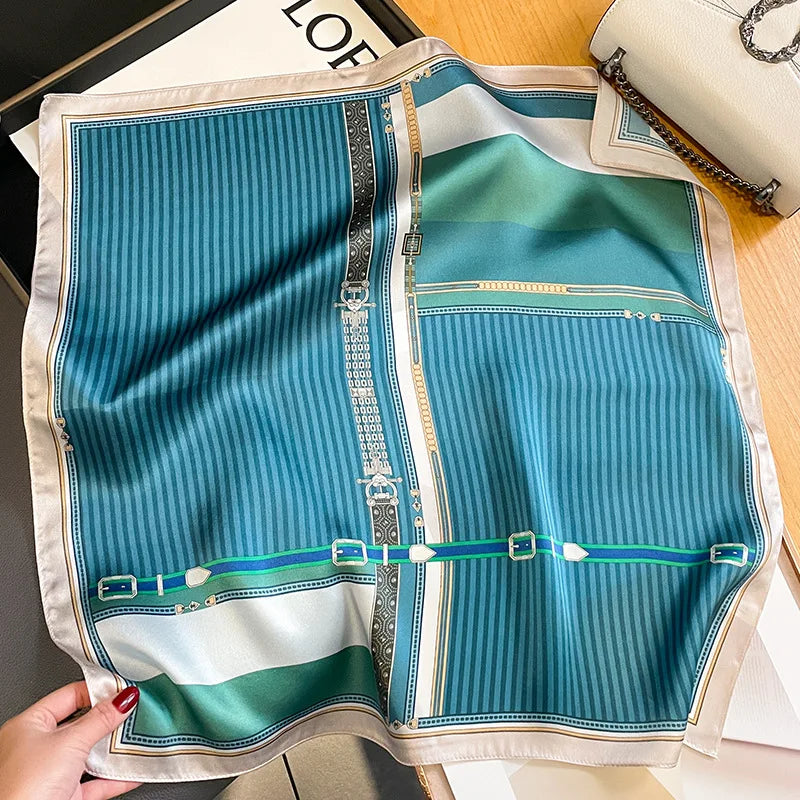 Foulard en soie Solène