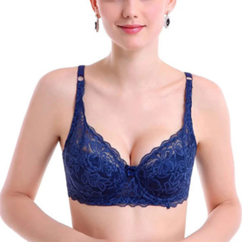 Soutien-gorge floral en dentelle
