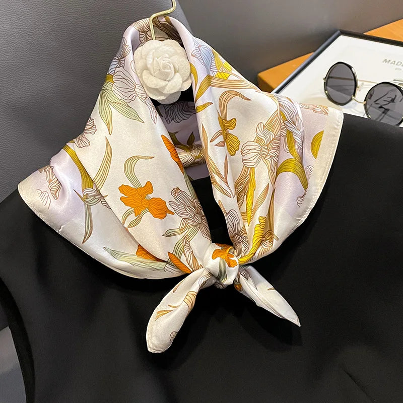 Foulard en soie Solène