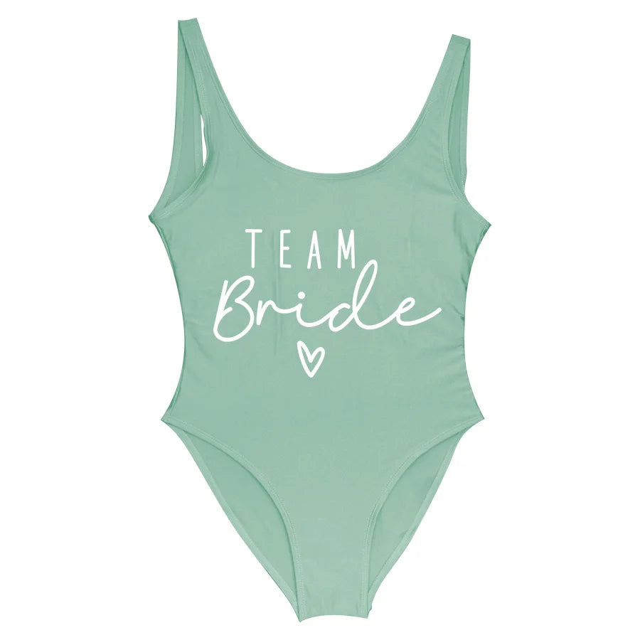 Maillot de bain « Team Bride » / « Bride »