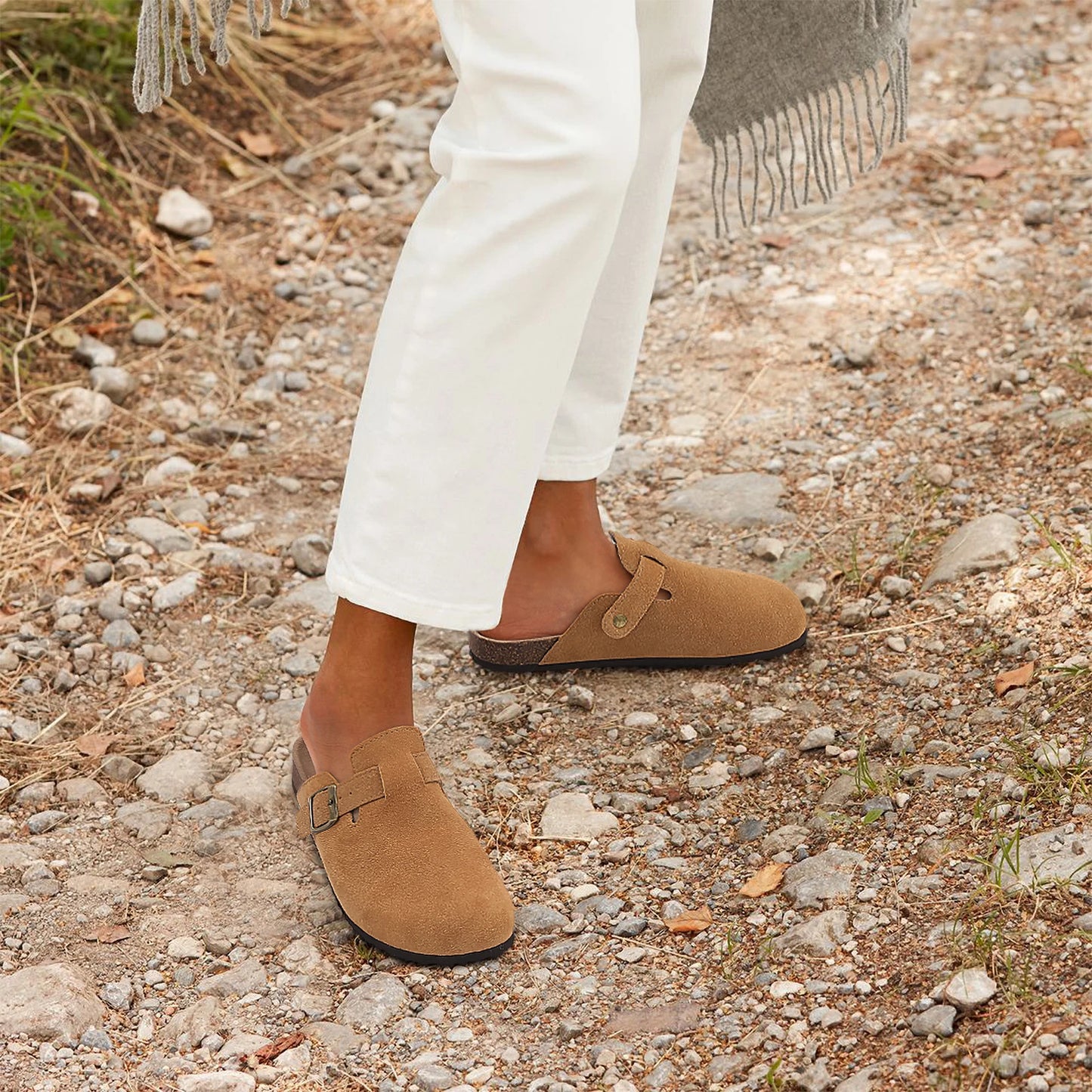 Mules en daim Emma