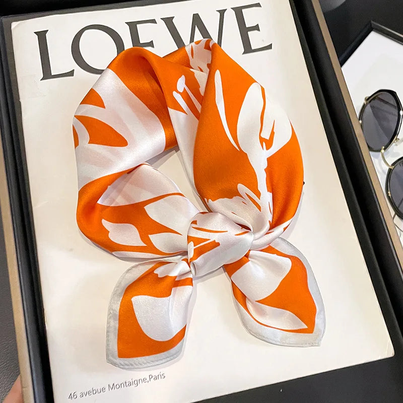 Foulard en soie Solène