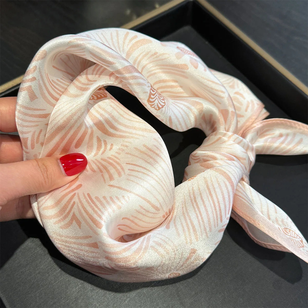 Foulard en soie Solène