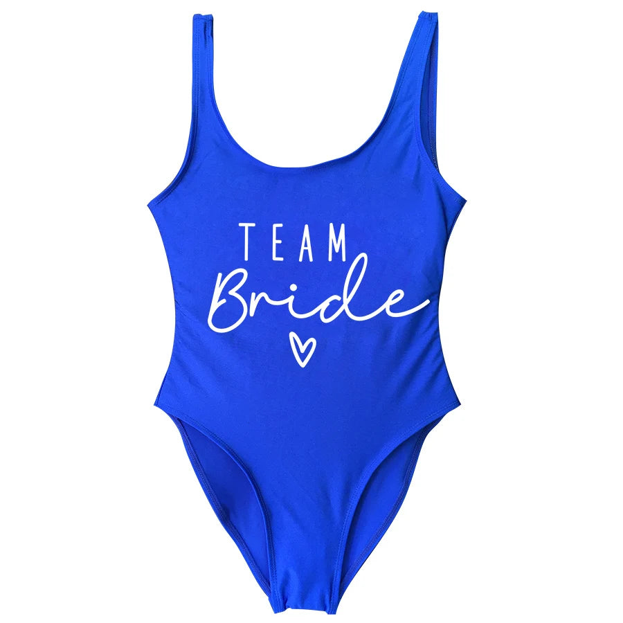 Maillot de bain « Team Bride » / « Bride »