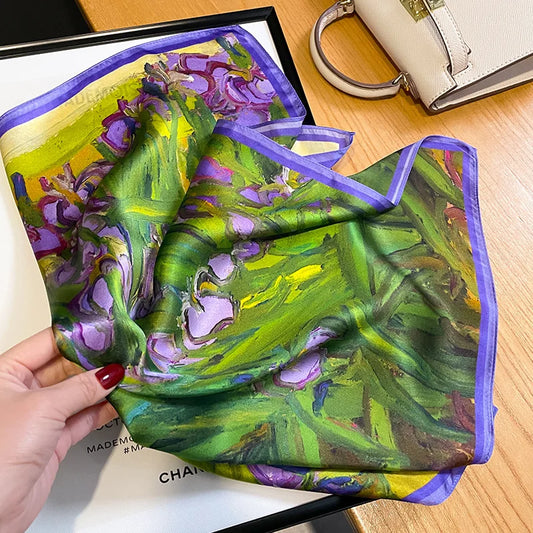 Foulard en soie Solène
