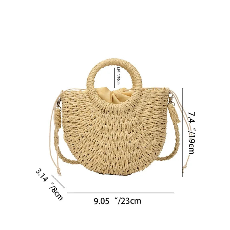 Sac à main tressé Isabella
