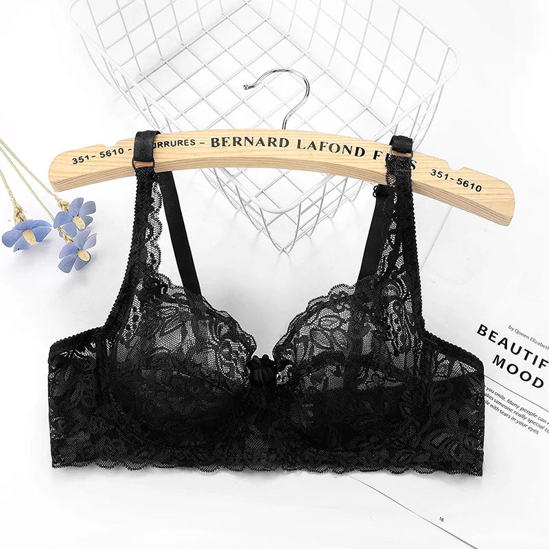 Soutien-gorge grande taille dentelle Léa