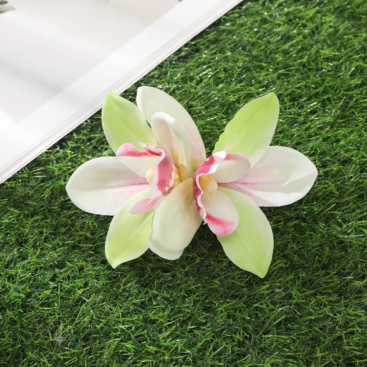 Barrette Orchidée
