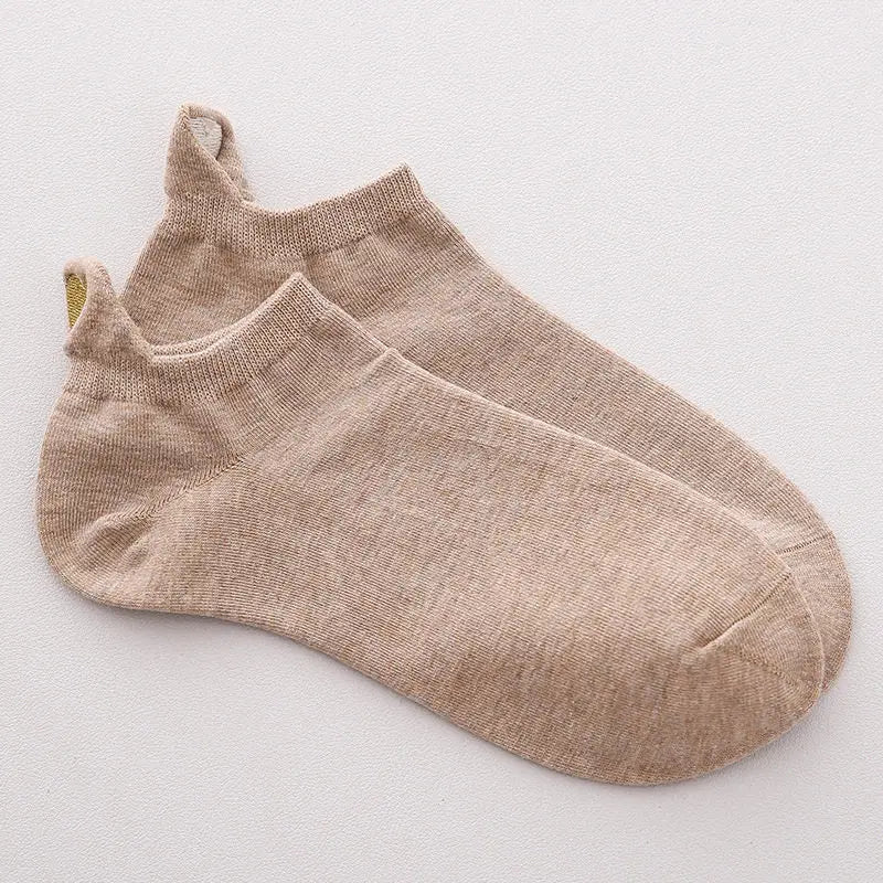 Chaussettes Femme Brodées Cœur d’Amour