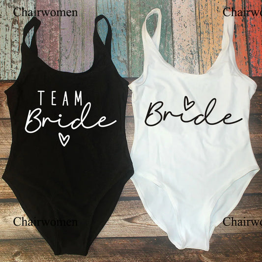Maillot de bain  « Team Bride » / « Bride »