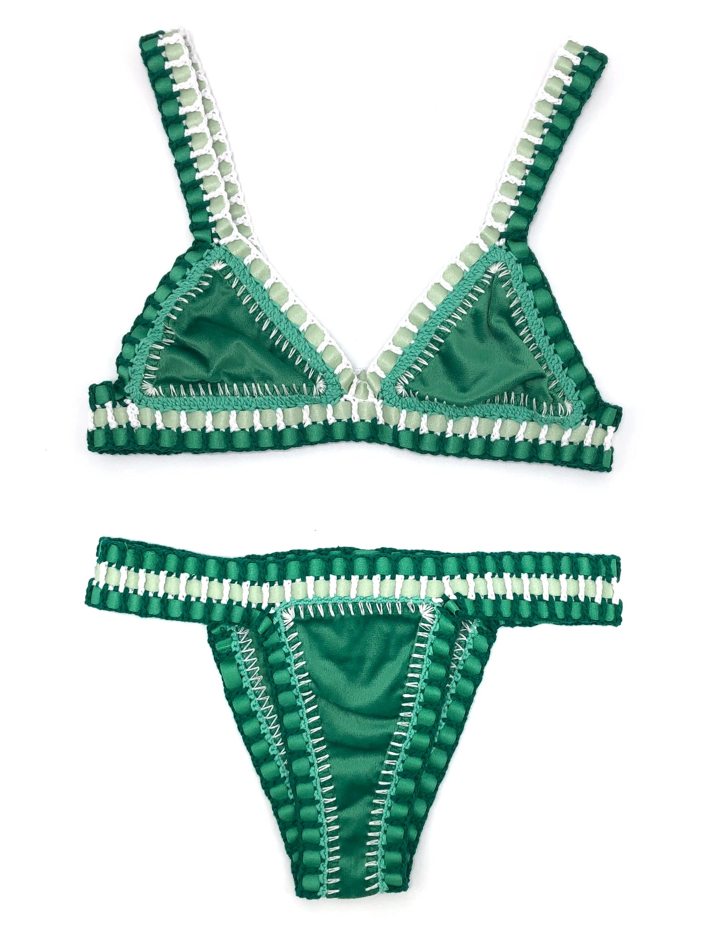 Bikini triangle en crochet Lisa