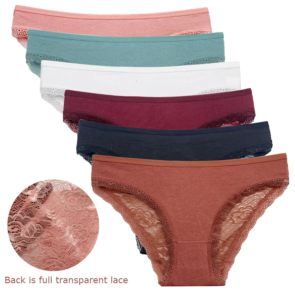 Lot de 5 culottes transparentes Marie