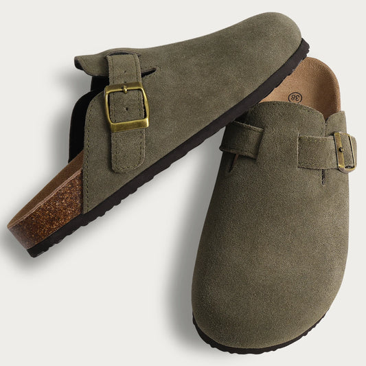 Mules en daim Emma