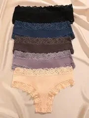 Lot de 5 culottes dentelle Vaïana