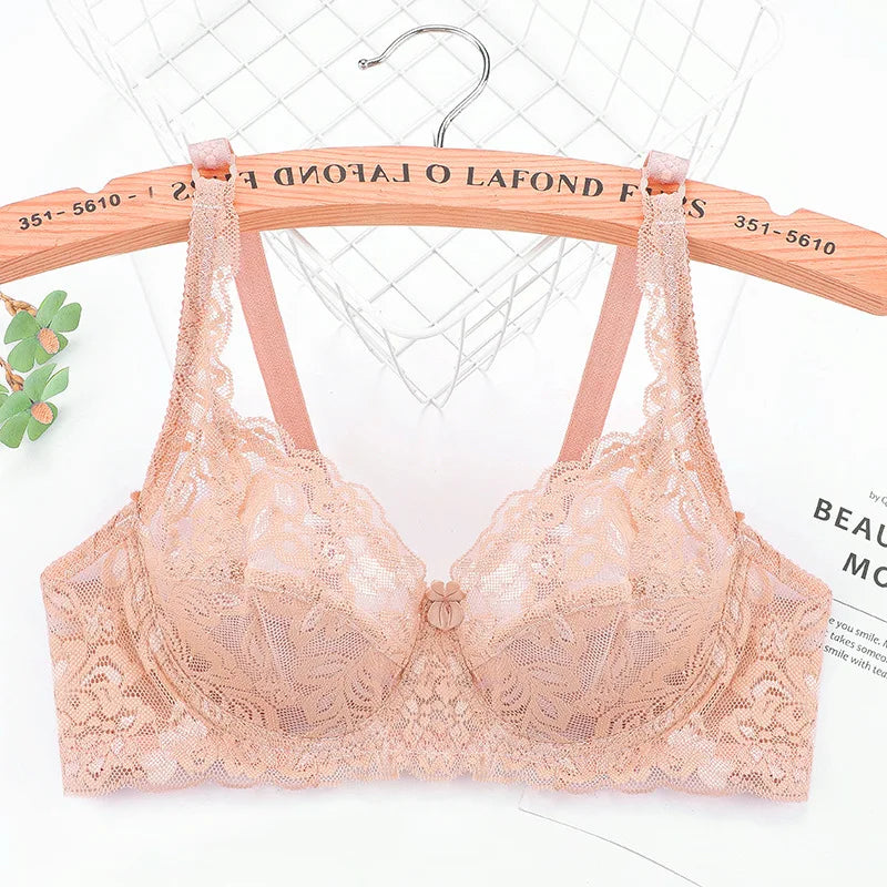 Soutien-gorge grande taille dentelle Léa