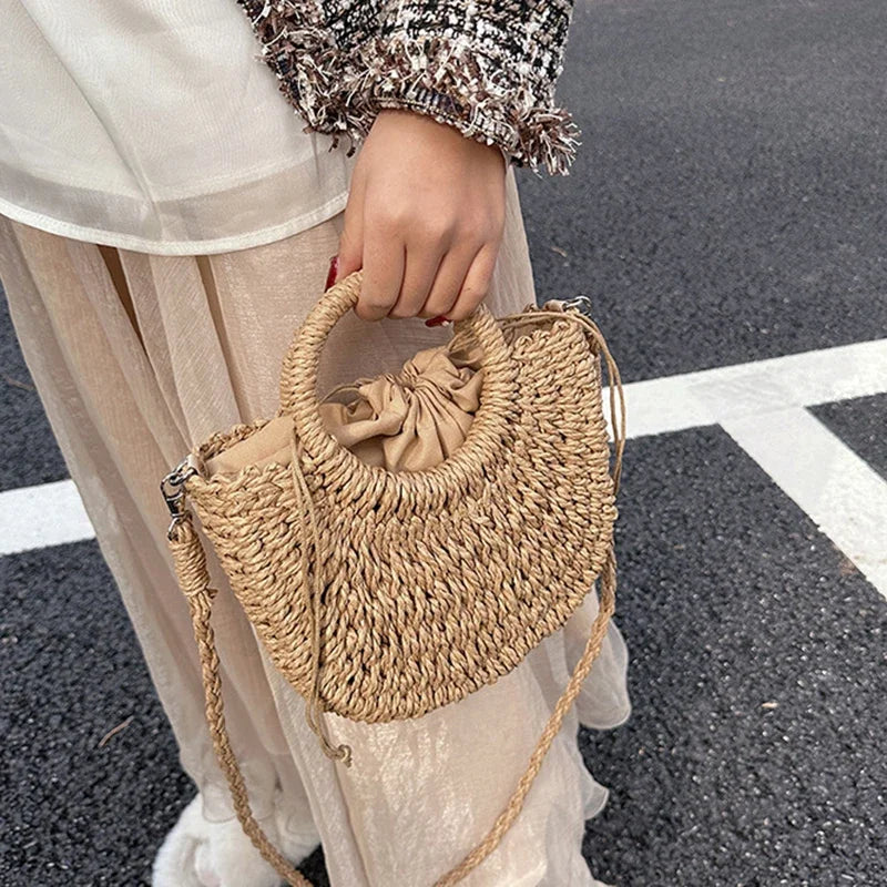 Sac à main tressé Isabella