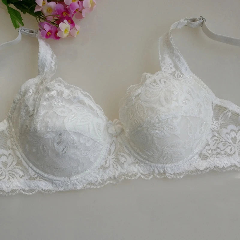Soutien-gorge floral en dentelle